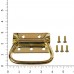 Part 1280 - Brass Side Handles (1-Pair with Screws)