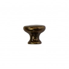 Part 1297 - Antique Brass Knob (with Screw)