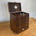 GI-T16-D - Dark Oak 6-Drawer Collector's Chest